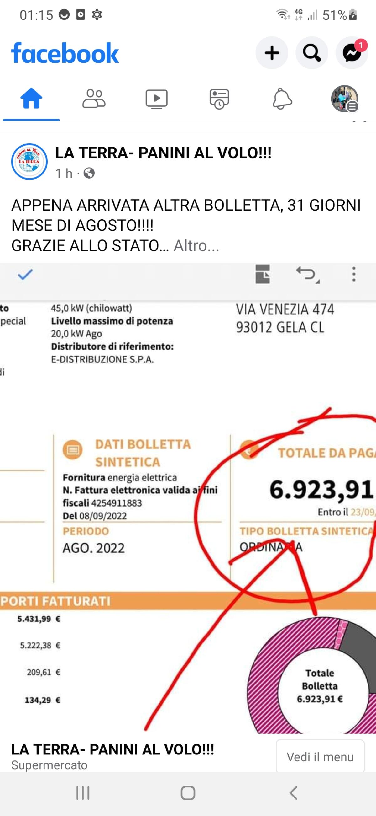 Bollette stratosferiche ai commercianti: situazione gravissima - 