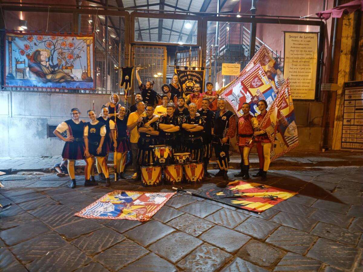 Gruppo sbandieratori Gela, protagonisti anche a Lentini - 