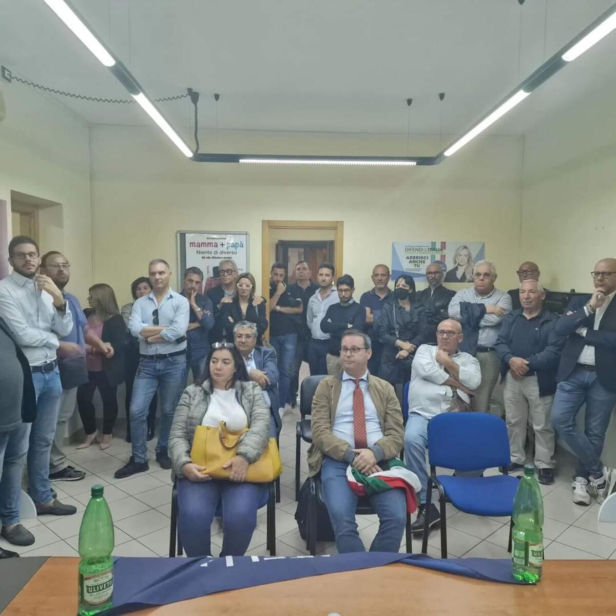 Primo incontro dell'on.Catania con il gruppo gelese di FdI - 