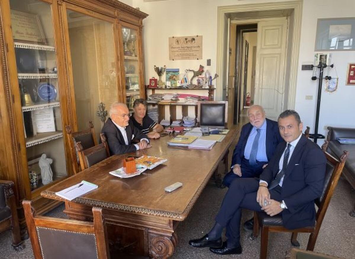 Il Presidente dell&#8217;Autorità portuale Monti in visita a Licata - 