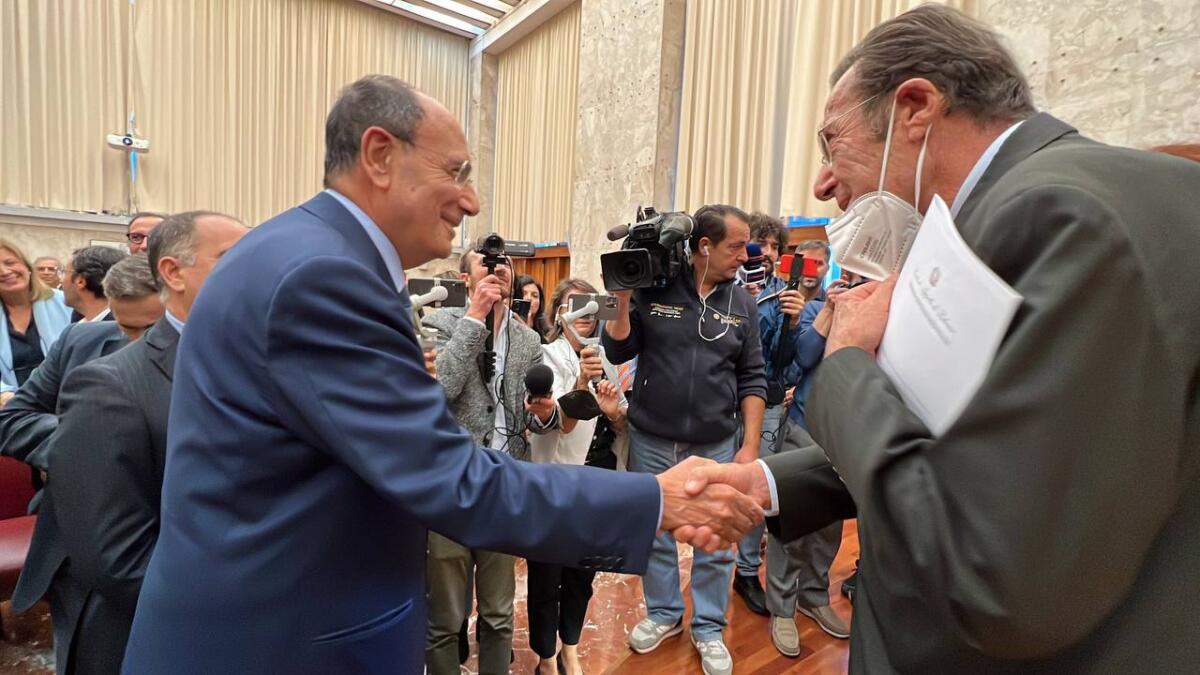 Le prime dichiarazioni di Schifani presidente - 