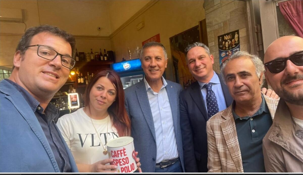 Un “caffè sospeso”contro la polio. L’iniziativa del Rotary Club di Gela - 