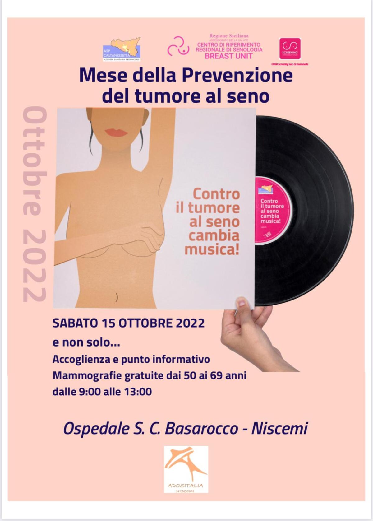 L’Ottobre in rosa dell’Asp con le mammografie gratuite - 