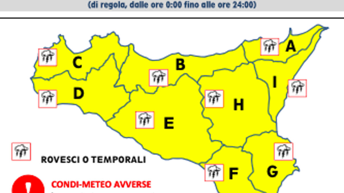 Allerta meteo: a Licata scuole chiuse -