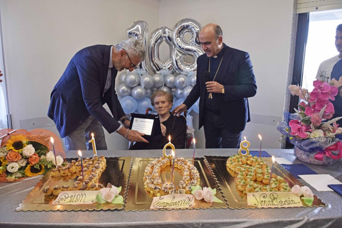 I 108 anni di Rosaria Martorana -