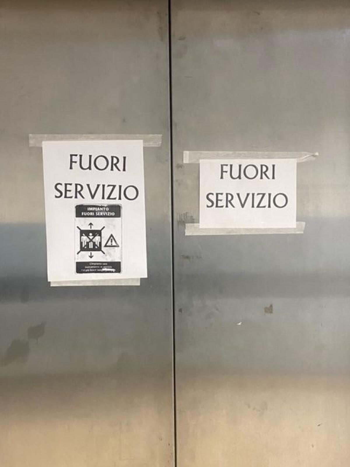 Giudice: ” S O S ascensori in ospedale&#8221; - 