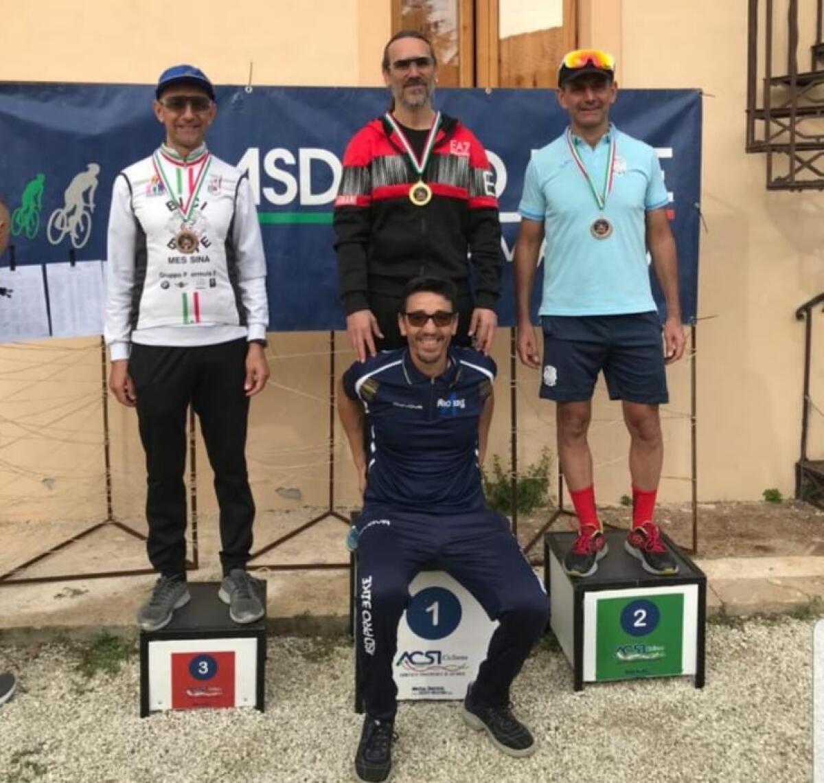 Mountain bike al Bosco di Santo Pietro: vince Orazio Gerotti del Velo club -