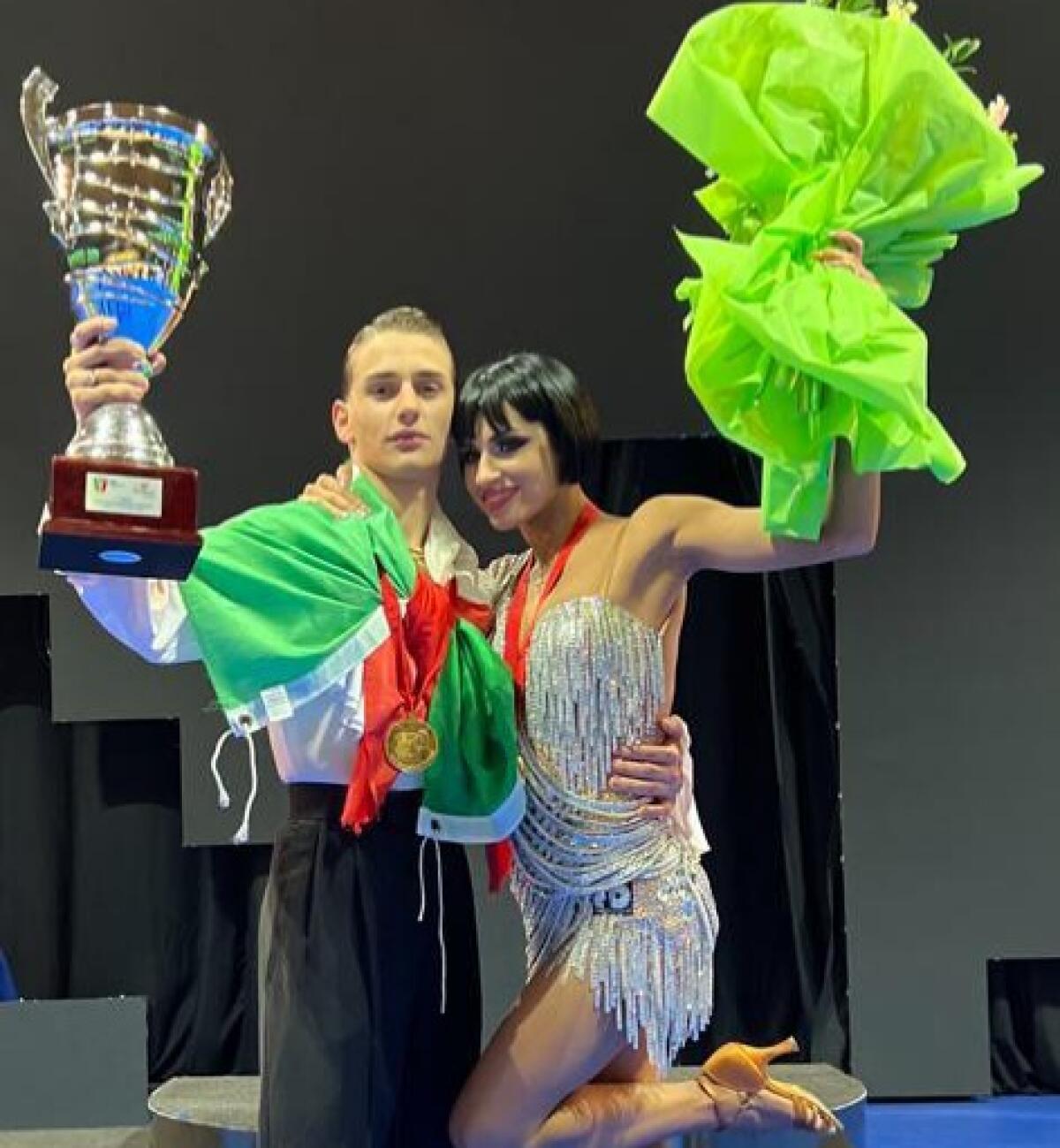 La gelese Marika Scerra e Luigi La Rocca campioni del mondo in latino-americano - 