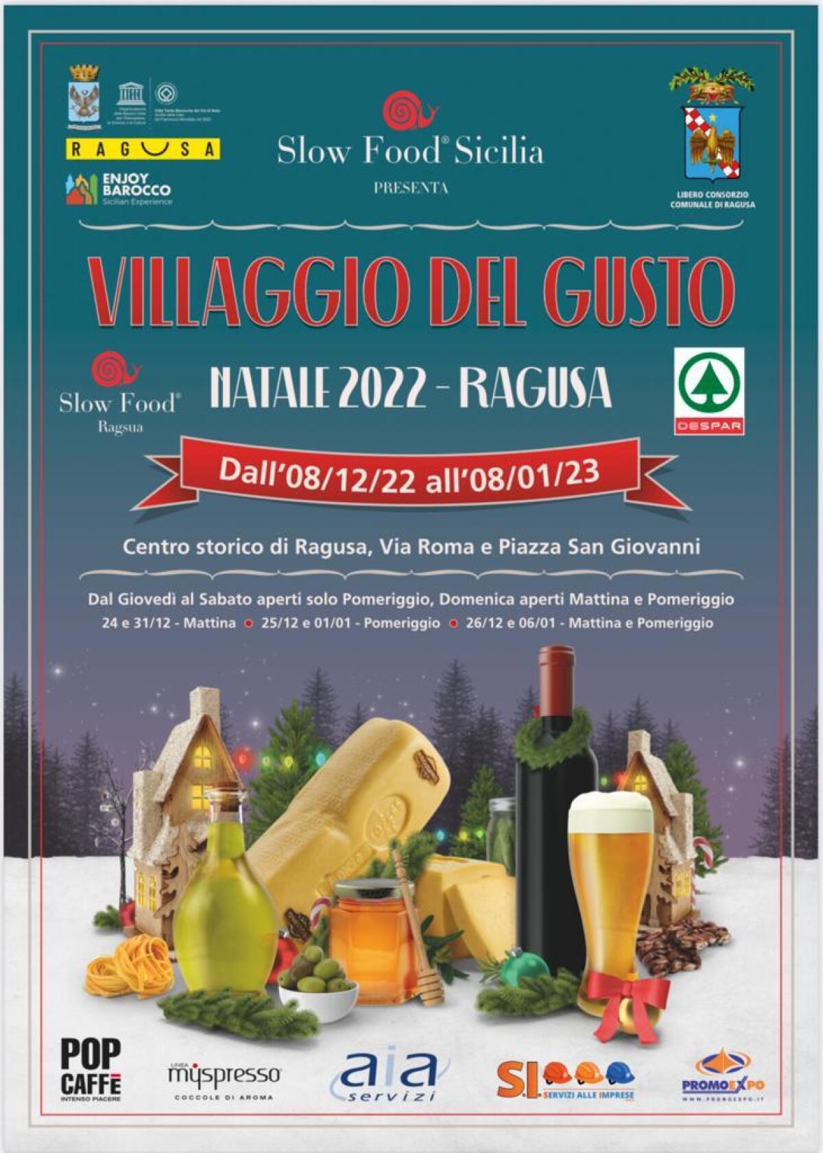 Il Natale ragusano all’insegna dell’enogastronomia -