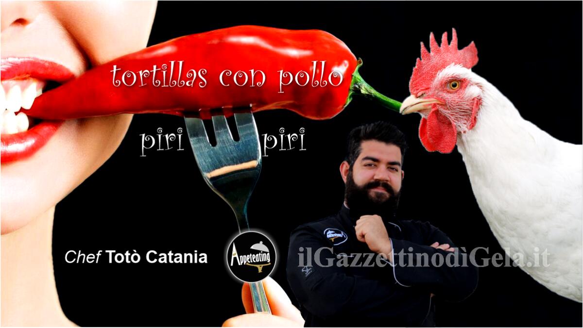 Lo chef propone: Tortillas con pollo piri-piri, guacamole e hummus di fagioli -