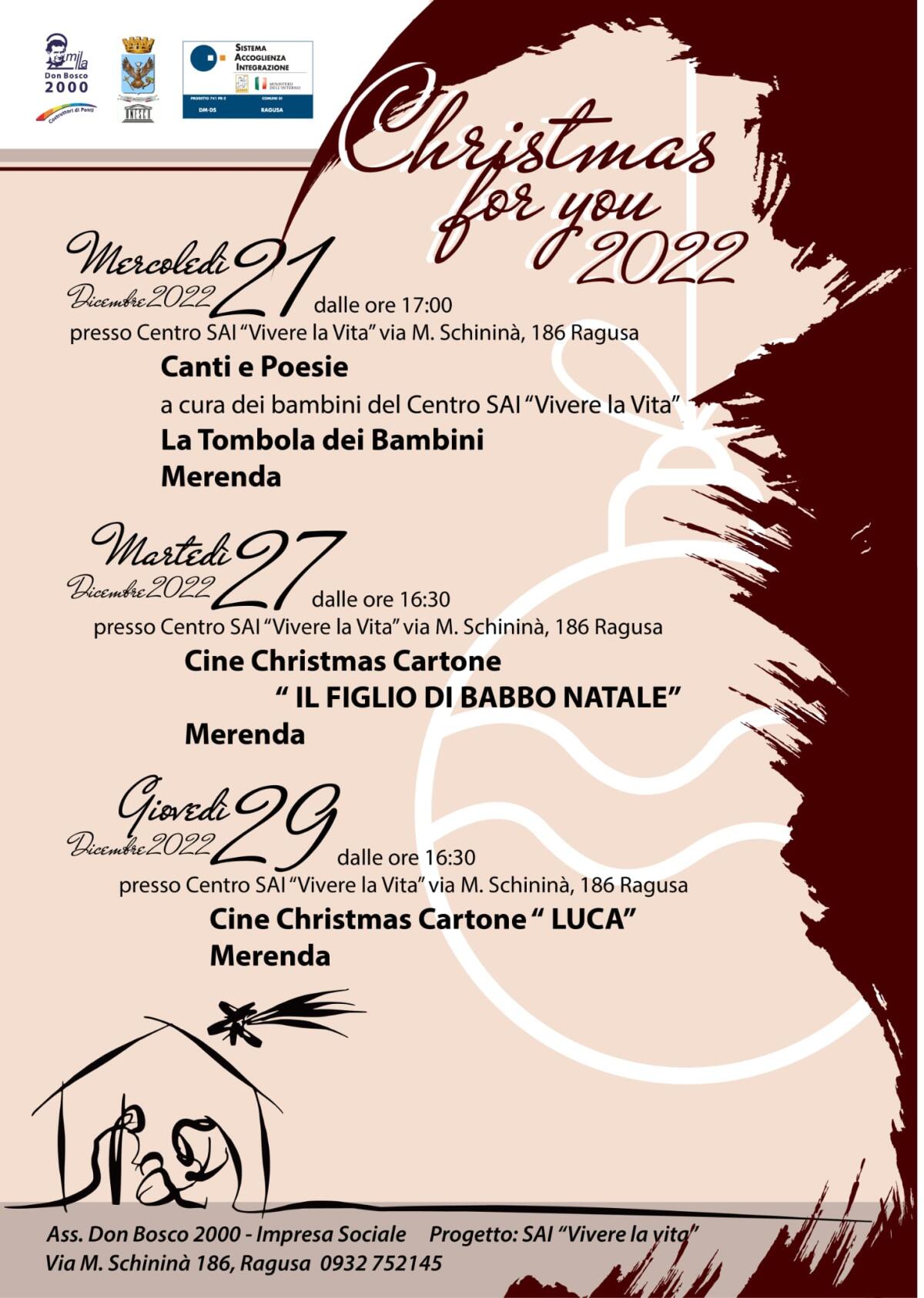 Festa per i bambini al Centro SAI - 