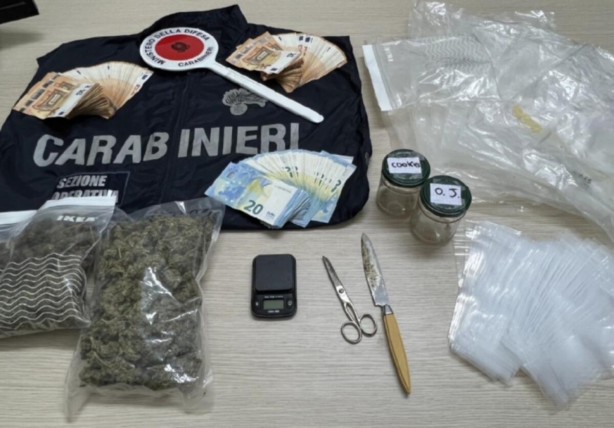Arrestato diciassettenne per detenzione di droga - 