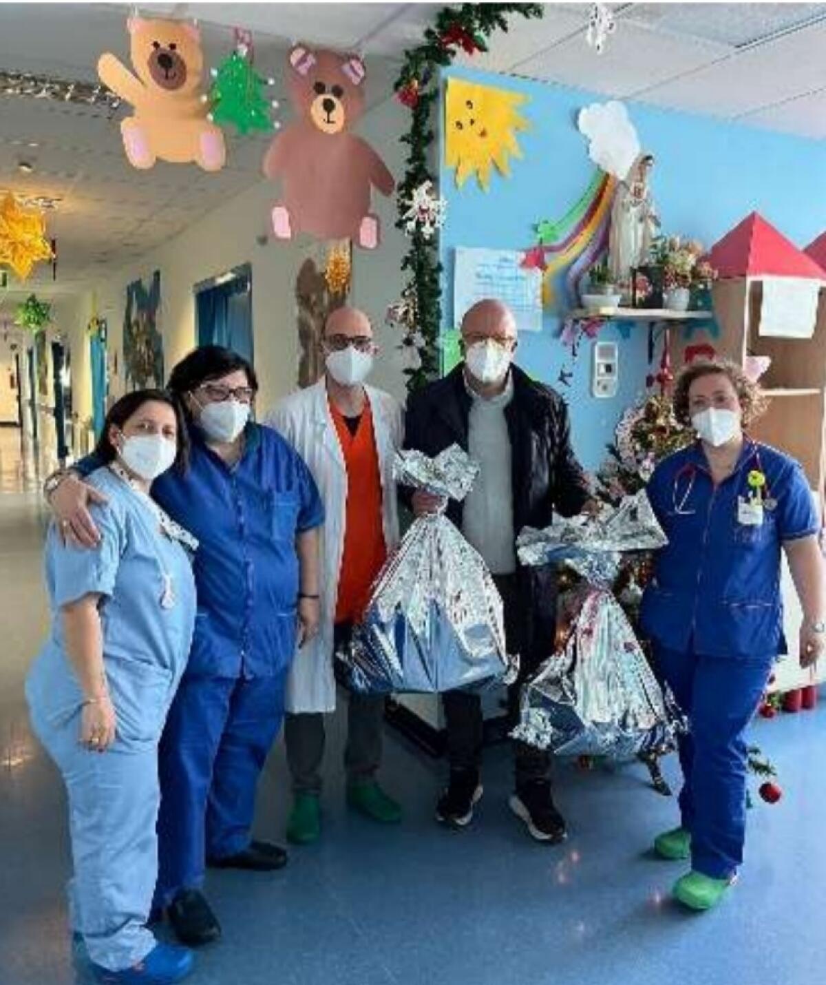A Natale la Cna offre doni ai bambini dei reparti di Pediatria -