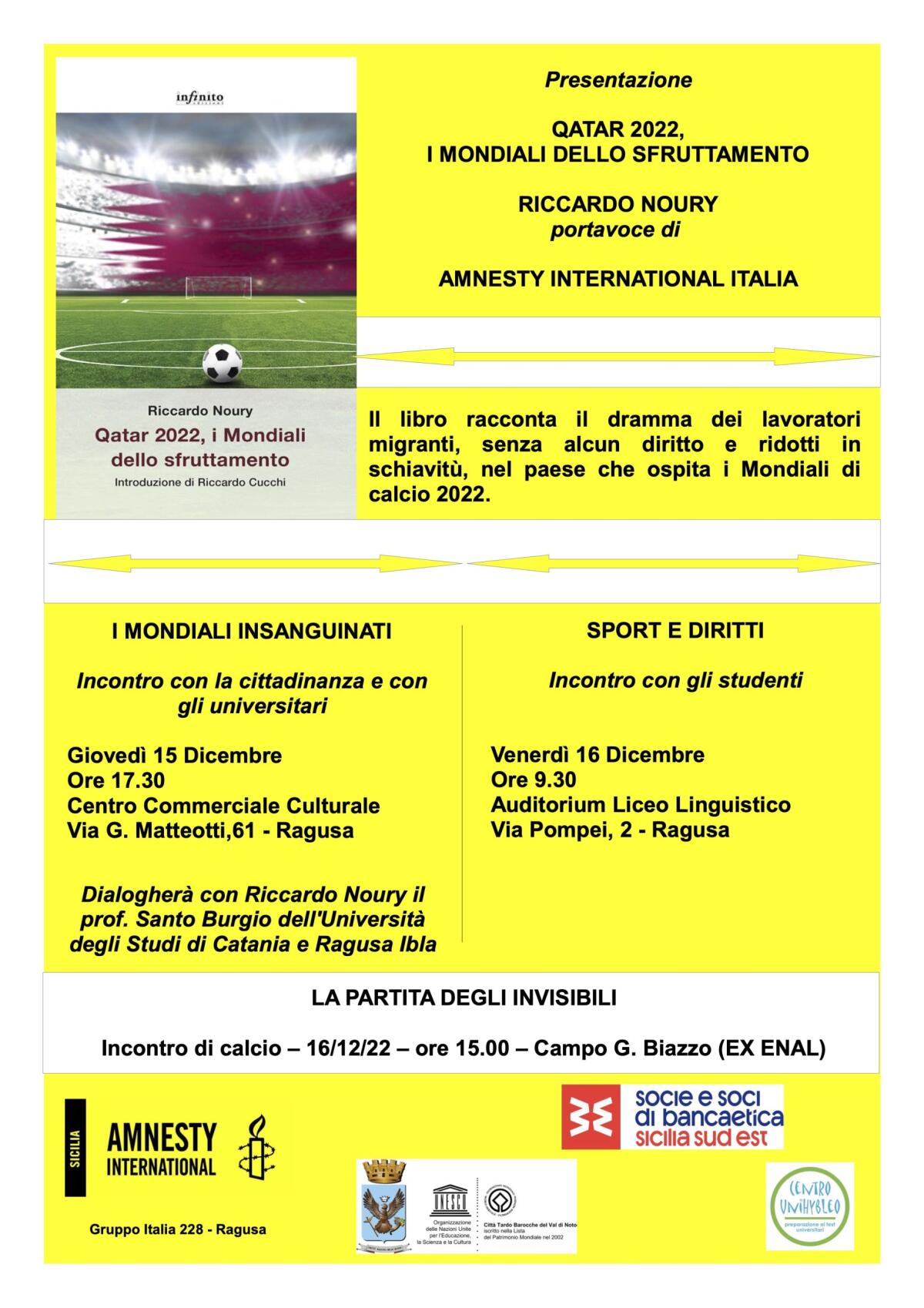 “Qatar 2022: i Mondiali dello sfruttamento” - 