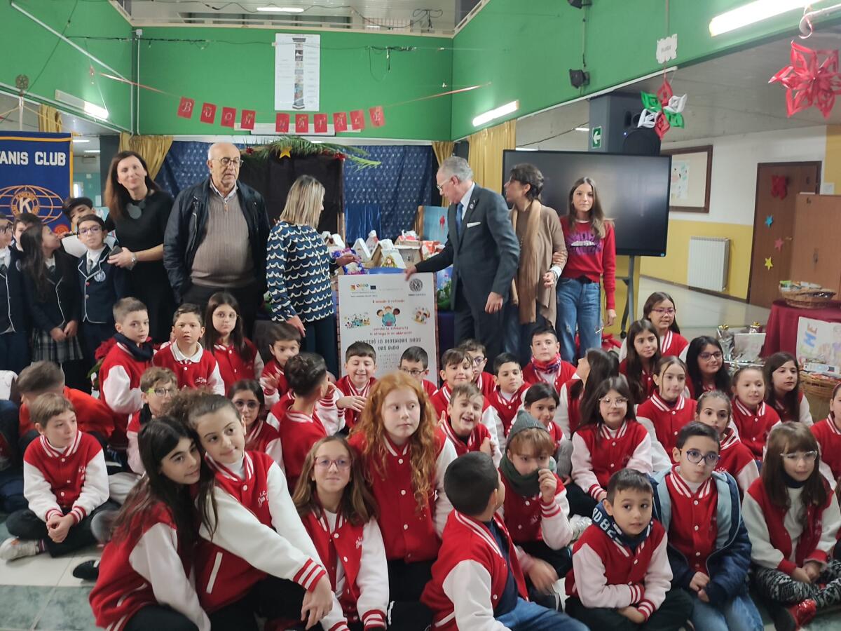 La solidarietà del Kiwanis verso i bimbi meno fortunati -