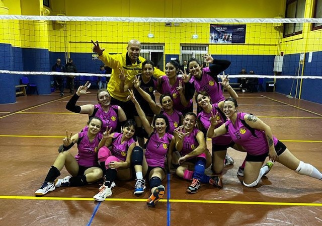 La formazione della Nuova città di Gela (volley femminile)