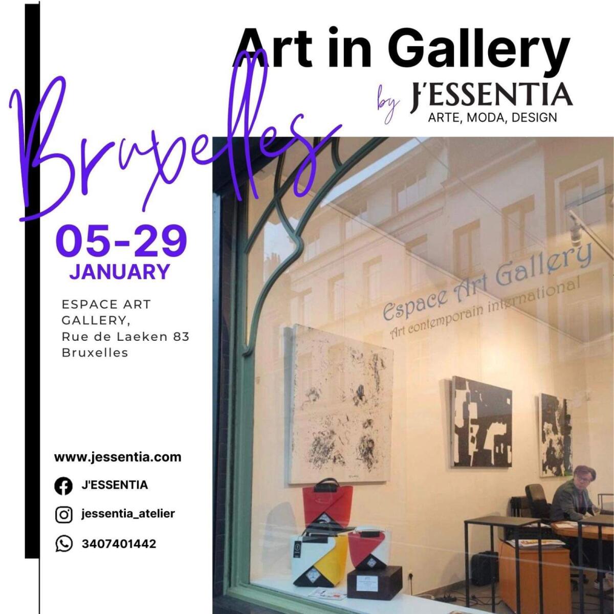 Jennifer Puzzo: a Bruxelles, le sue opere di arte e design - 