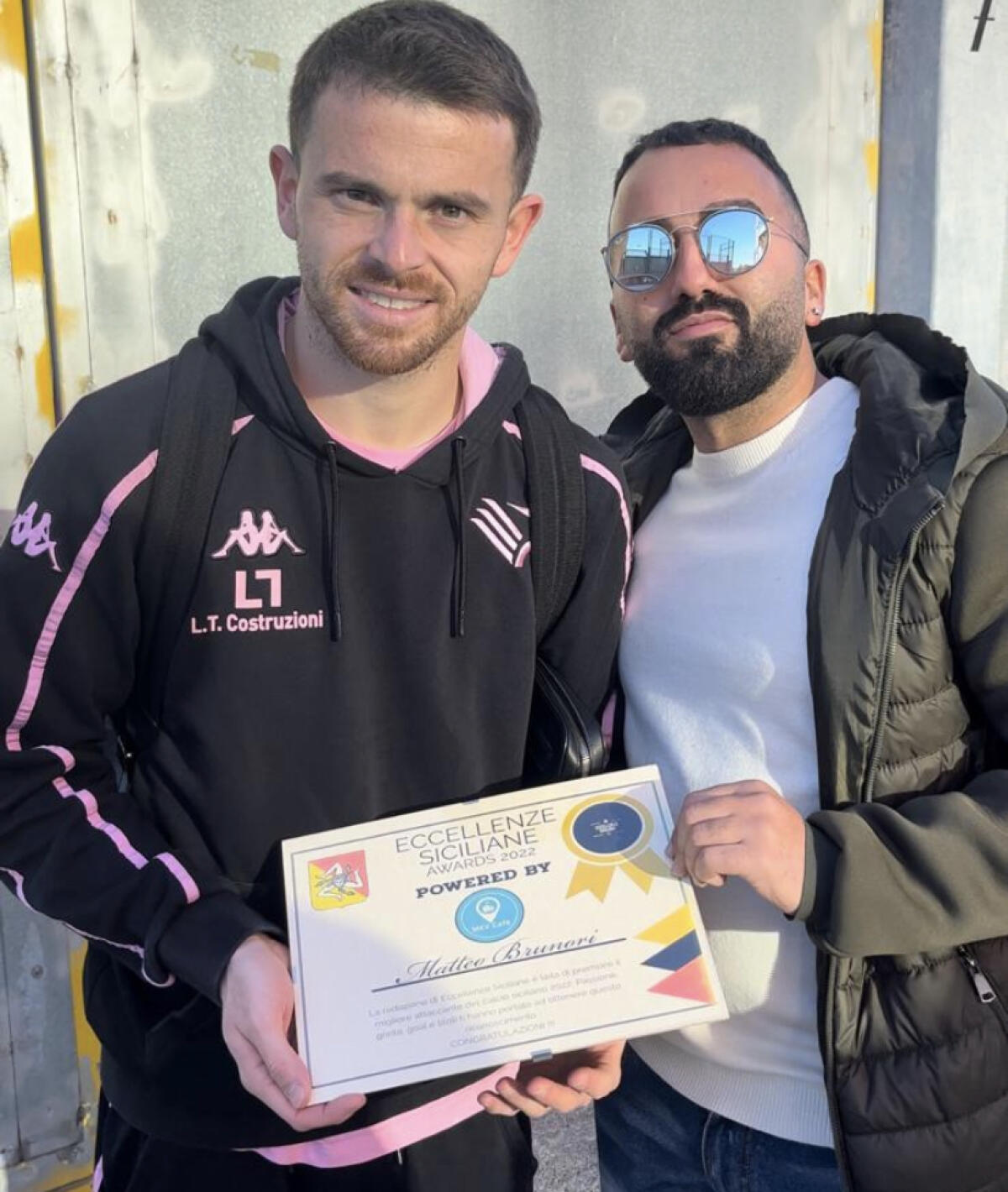 “Eccellenze siciliane” premia Matteo Brunori - 