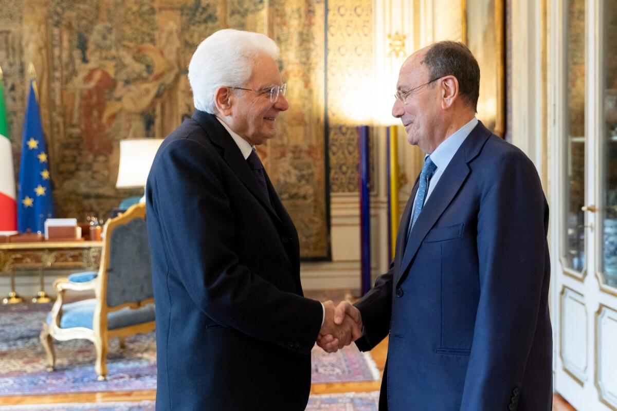 Schifani incontra Mattarella al Quirinale - 