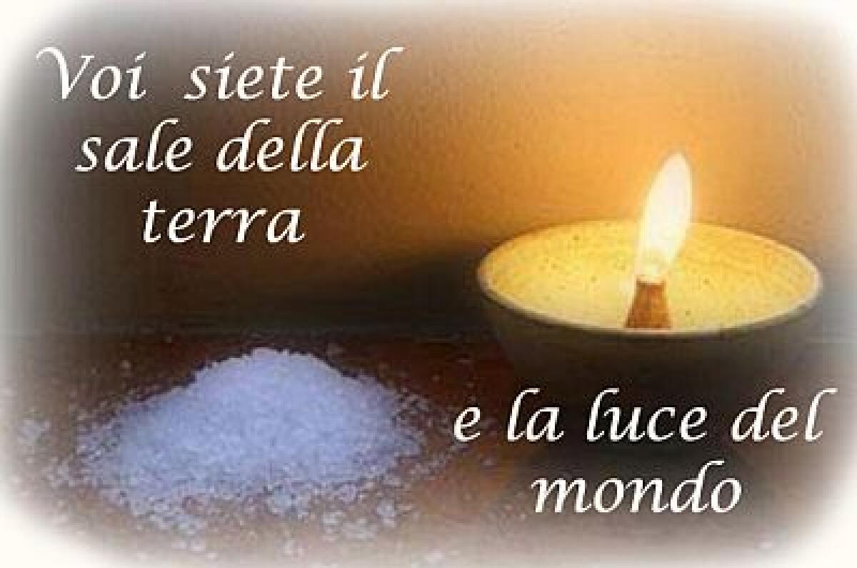Sale e luce. Questo deve essere il cristiano nel mondo - 