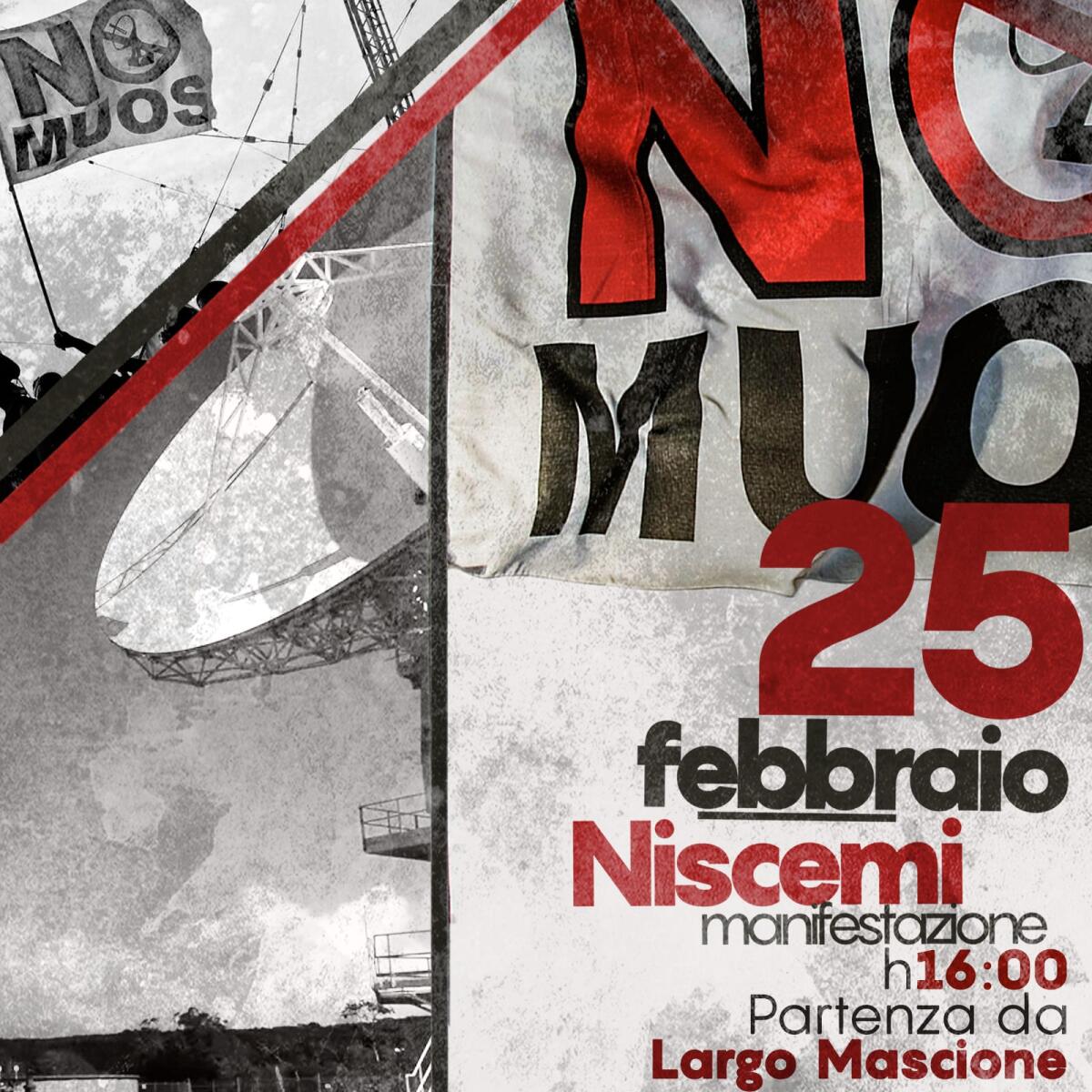 In piazza a Niscemi contro la guerra - 