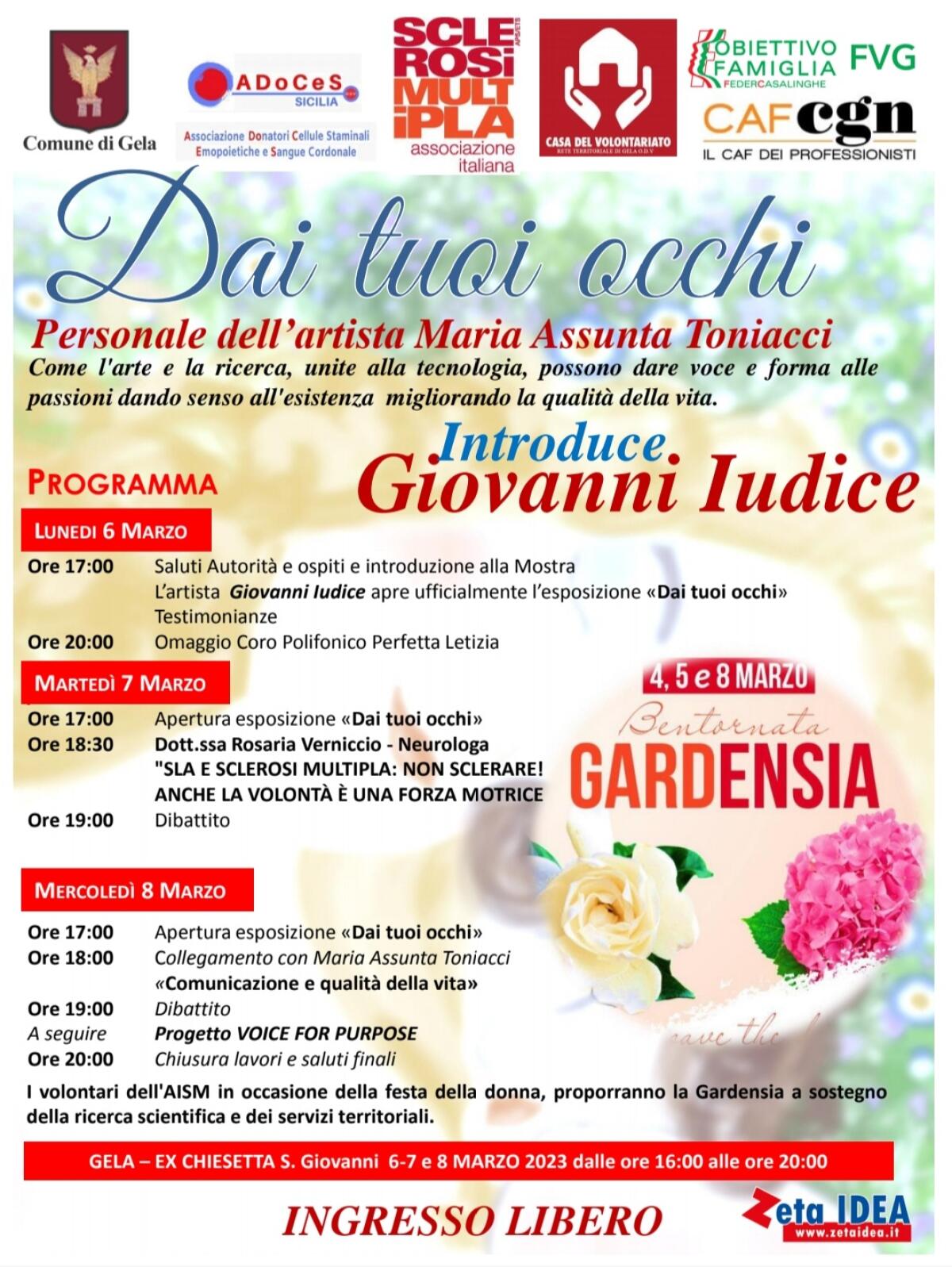 “Dai tuoi occhi”, l’evento della settimana della donna - 