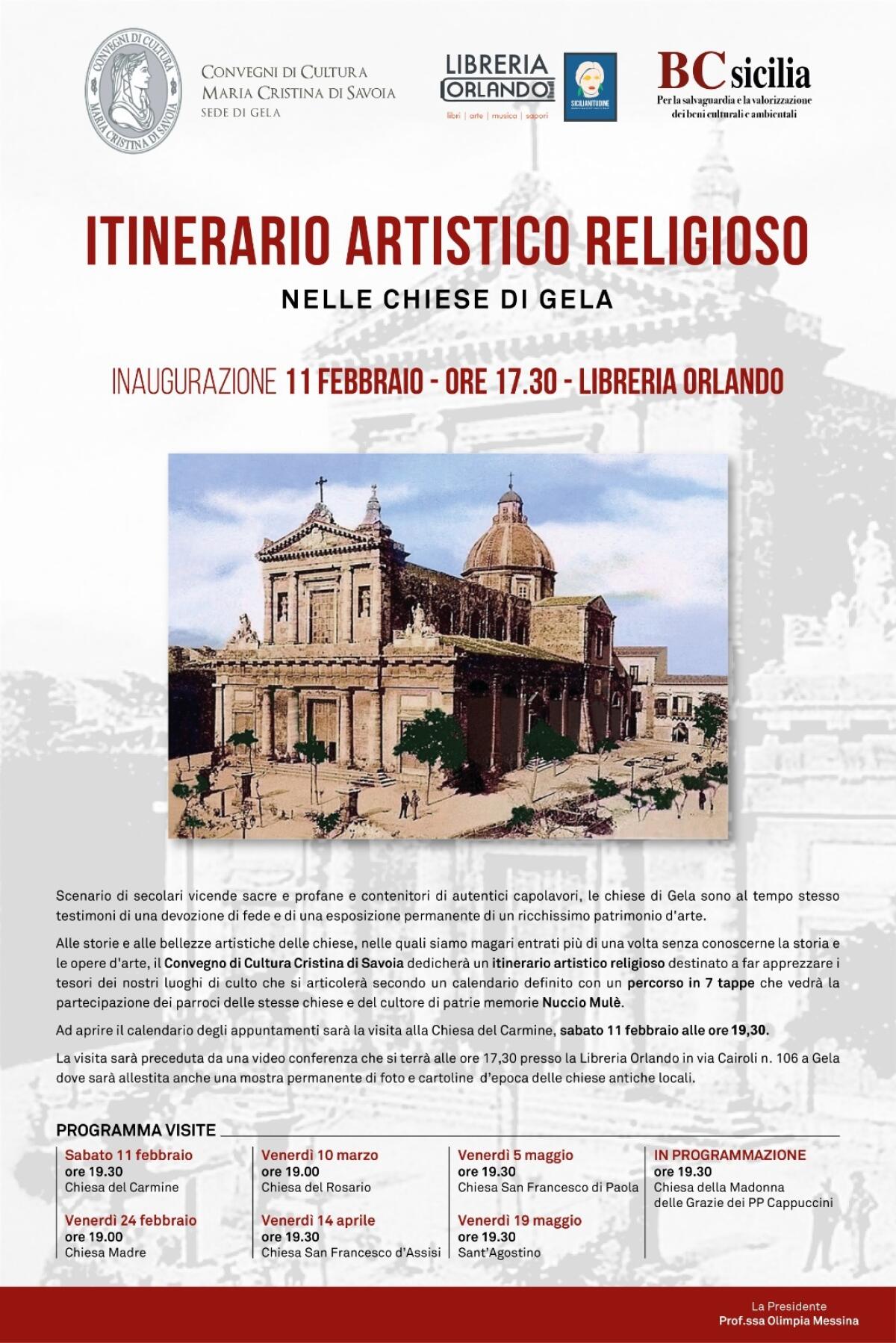 Itinerario artistico religioso -