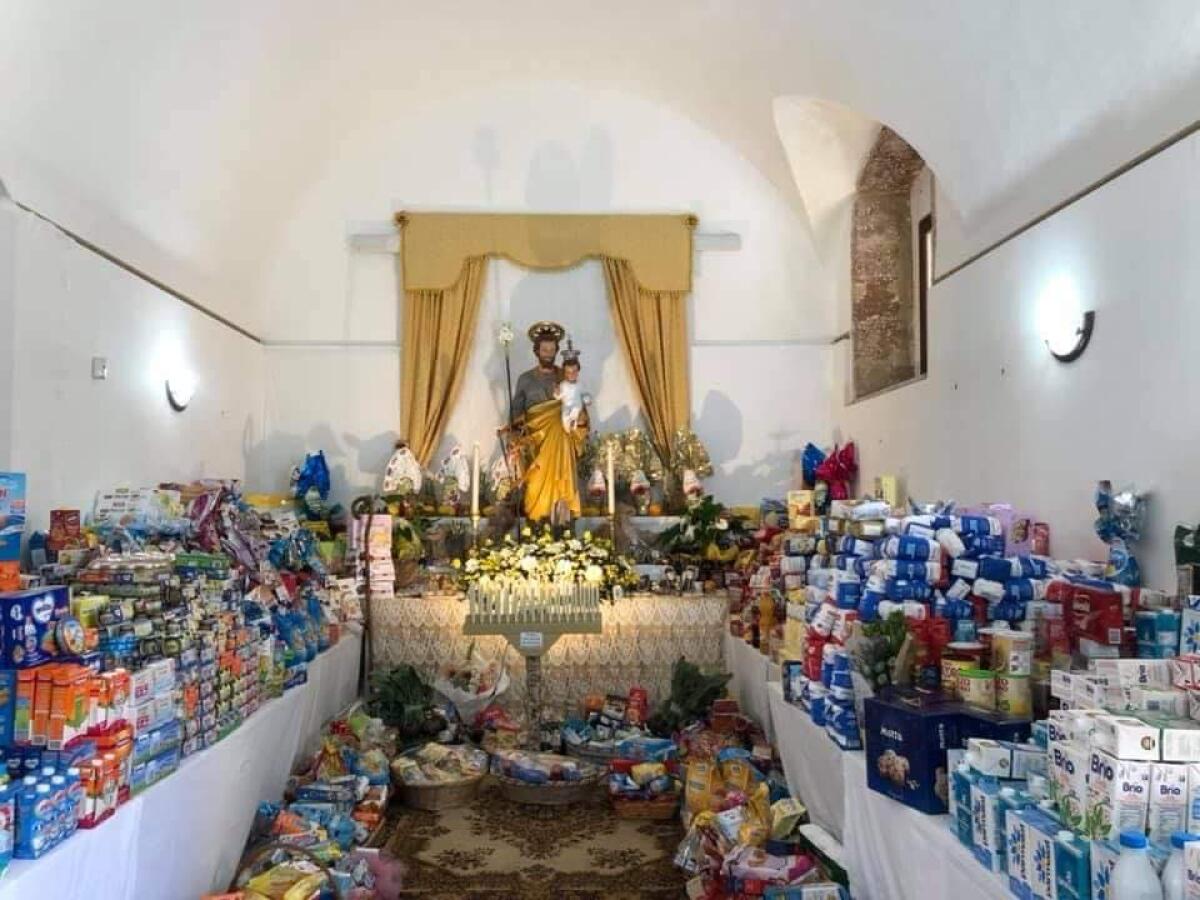 La comunita&#8217; si prepara alle cene di San Giuseppe - 