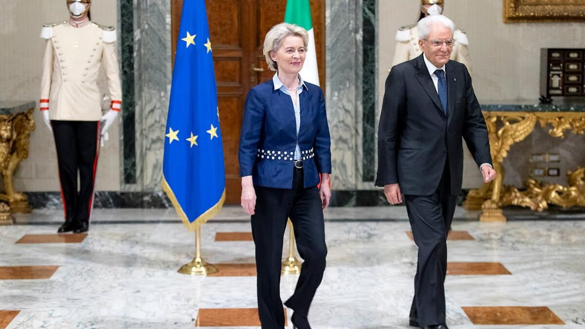 Mattarella e Ursula von der Leyen a Palermo, Schifani: “Risorse europee su grandi progetti” - 
