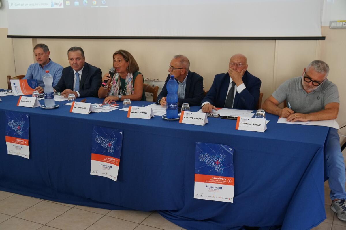 Progetto “Crosswork”, finanziato nell’ambito del programma Interreg Italia-Malta -