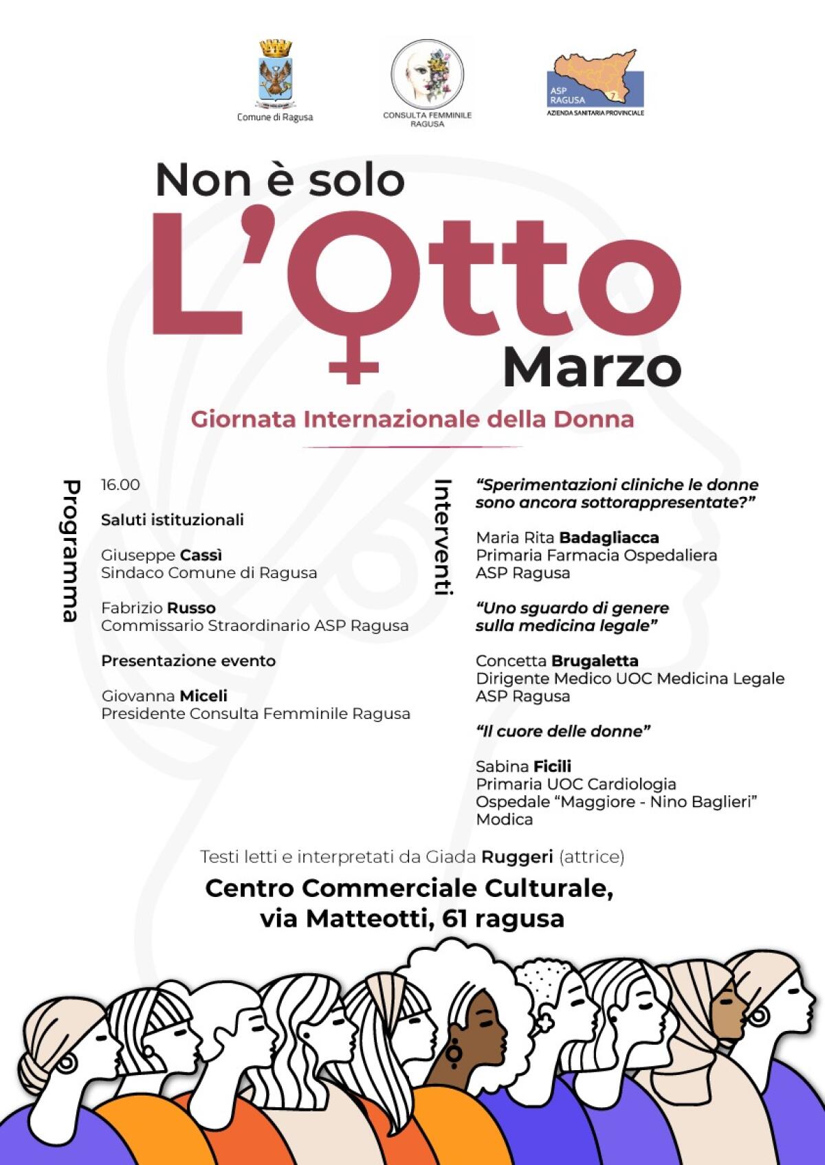 ”Otto marzo”: la Giornata della donna vista dalla Consulta femminile - 