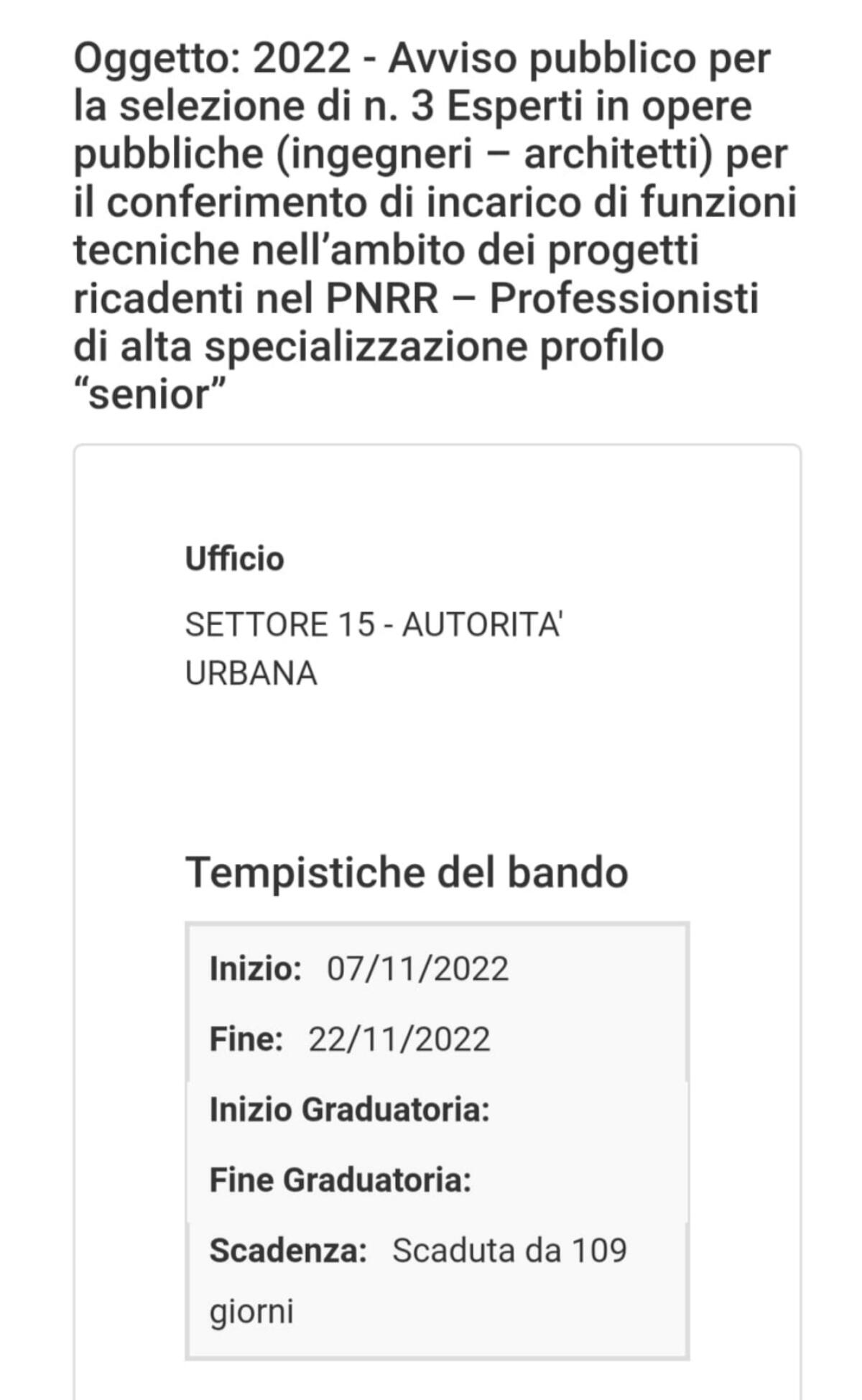 &#8220;Bando fantasma? Di Stefano spieghi perchè lo è…&#8221; - 