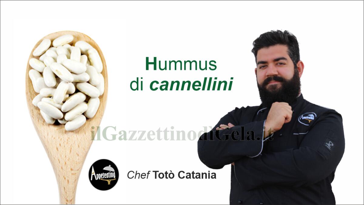 Lo chef Totò Catania propone: Hummus di cannellini -