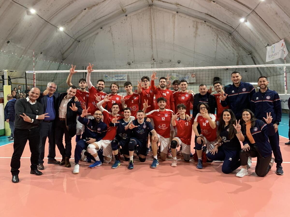 Ecoplast volley, la partita perfetta: 3-0 nella finale d’andata -