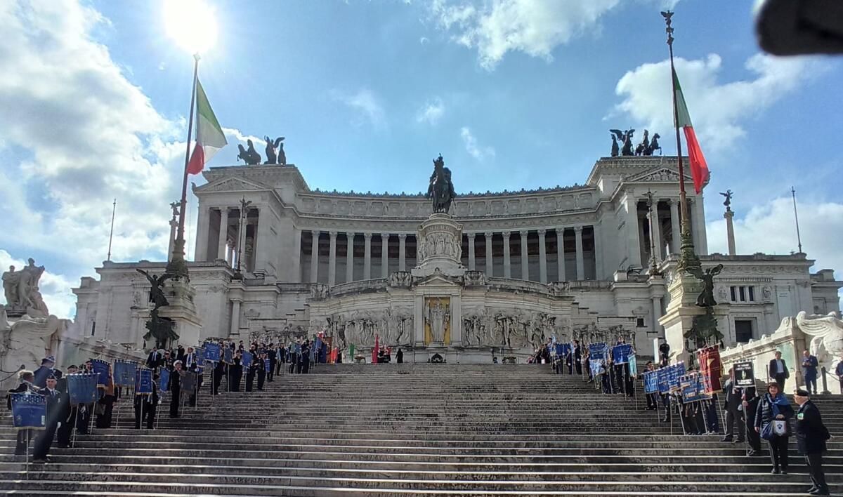 La Federazione di Caltanissetta ha partecipato al Centenario della fondazione dell’istituto Nastro azzurro - 