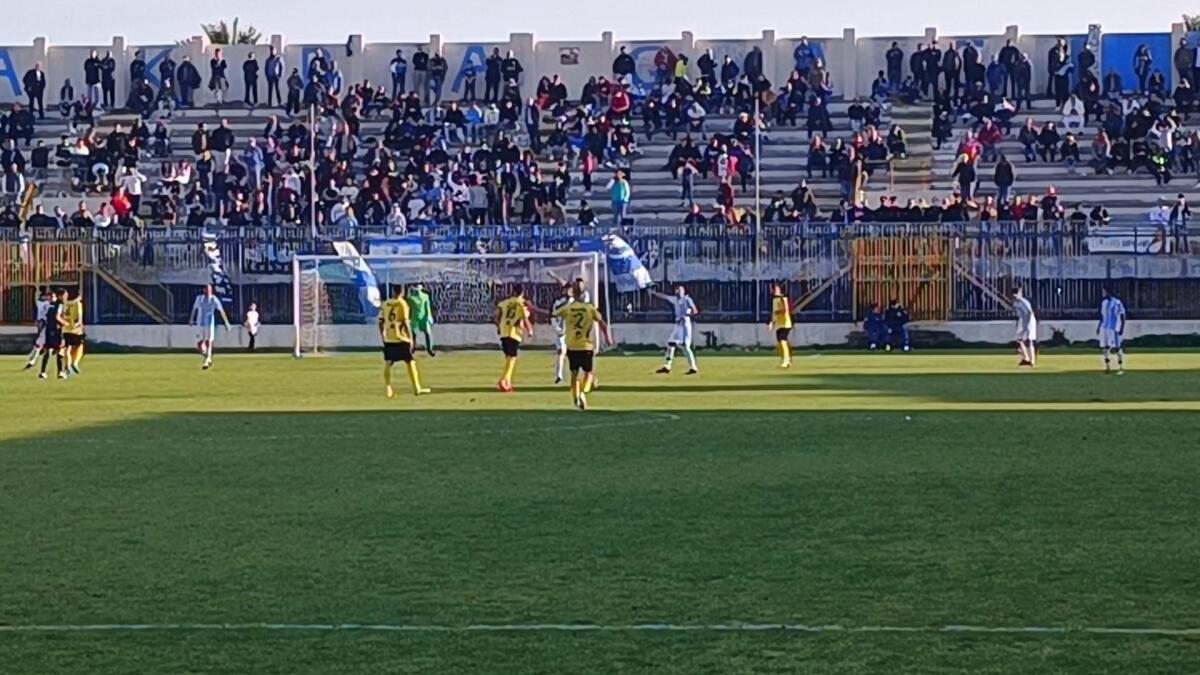 Gela Fc beffato al minuto 100: l’Akragas vince con un rigore generoso - 