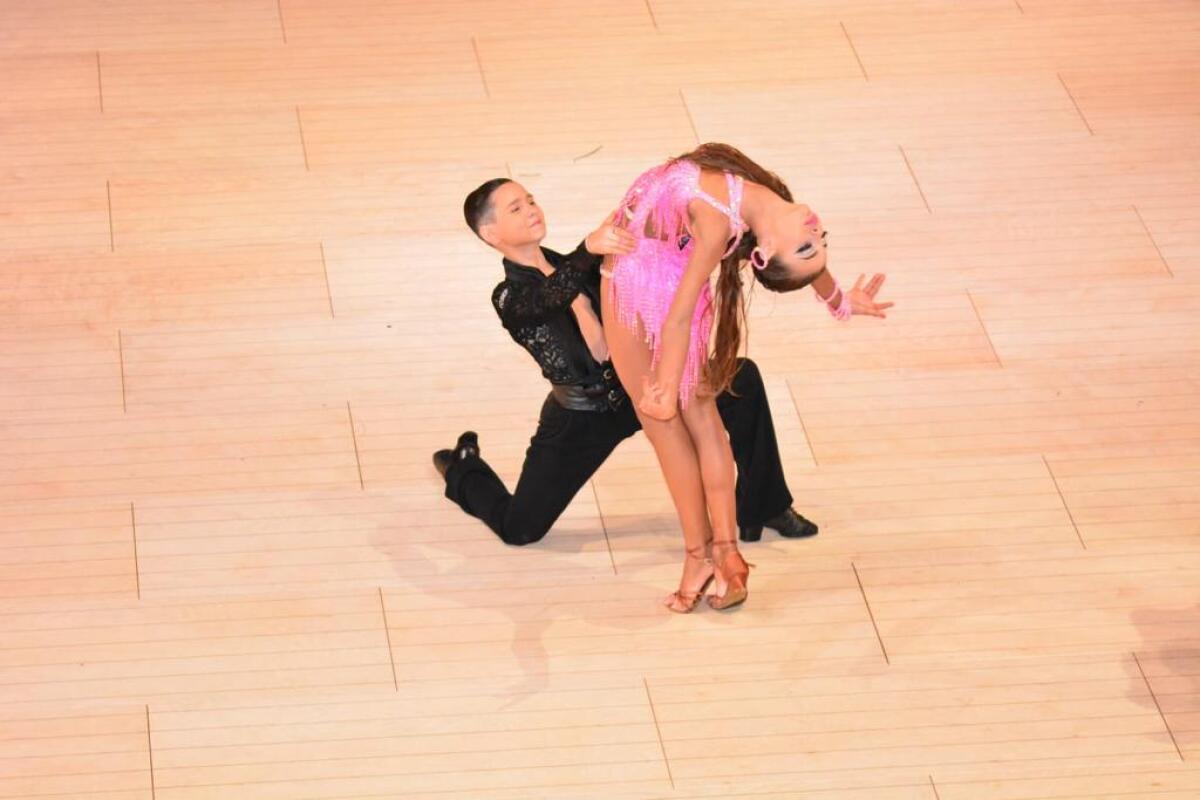 Danza latinoamericana, europei under 14: settimo posto per Romano e Murvana - 