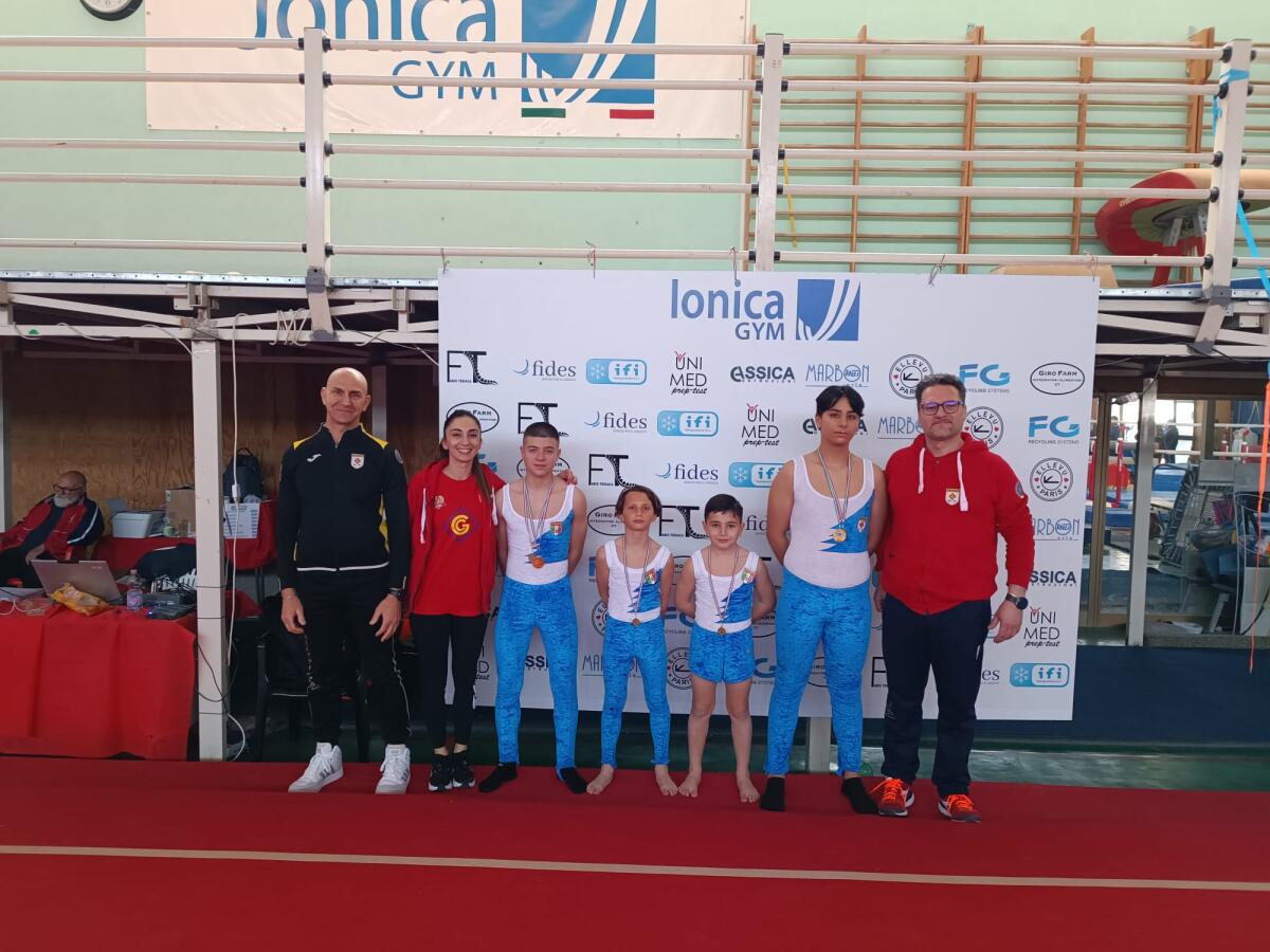 Medaglie d’oro nella sezione di ginnastica artistica maschile - 