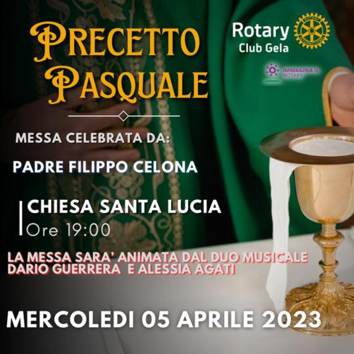 Il precetto pasquale del Rotary - 