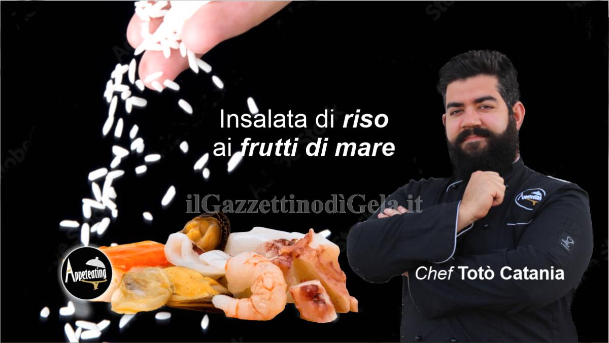 Lo chef propone: Insalata di riso ai frutti di mare -