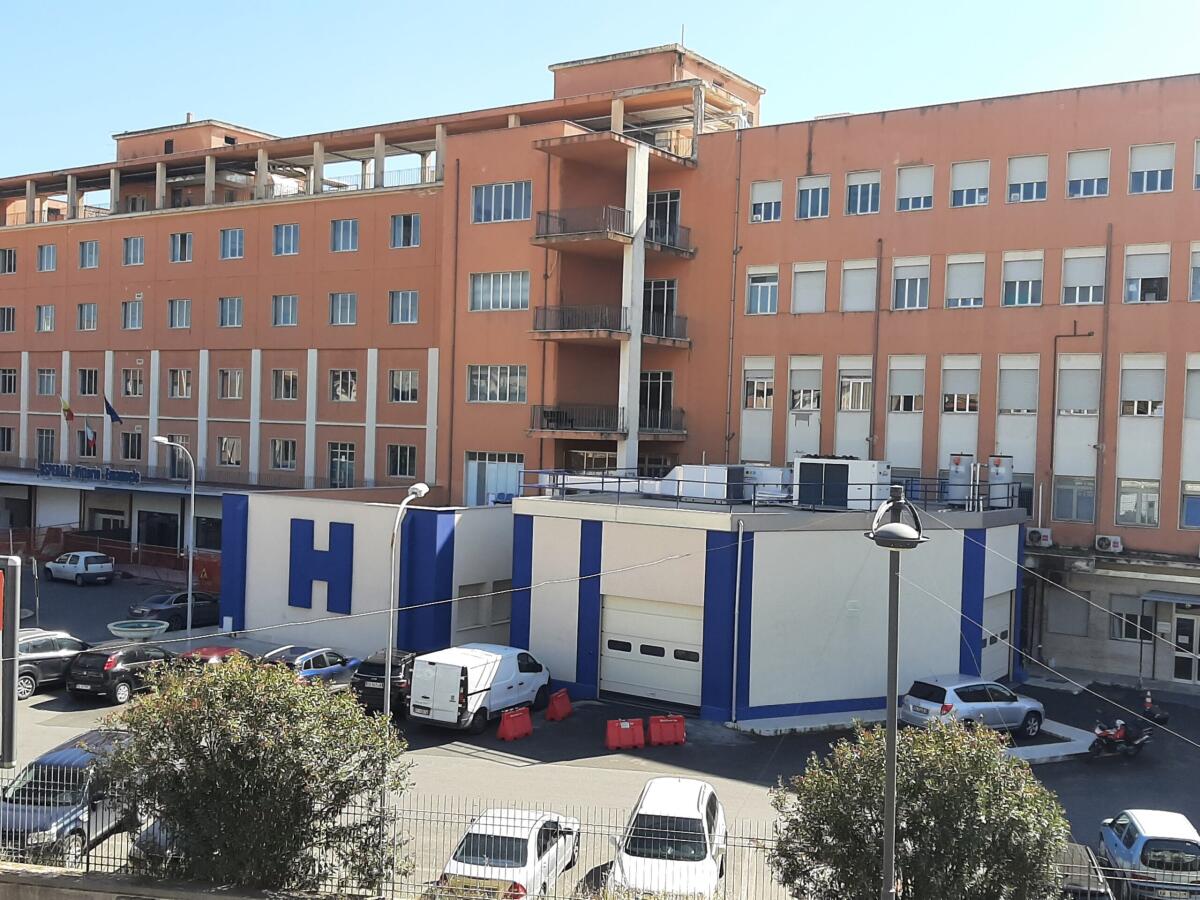 Rissa nei pressi dell’ospedale - 