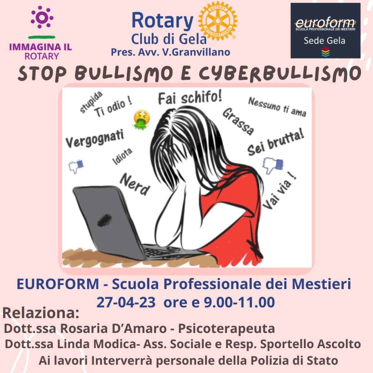 Progetto ‘stop bullismo e cyberbullismo’ - 