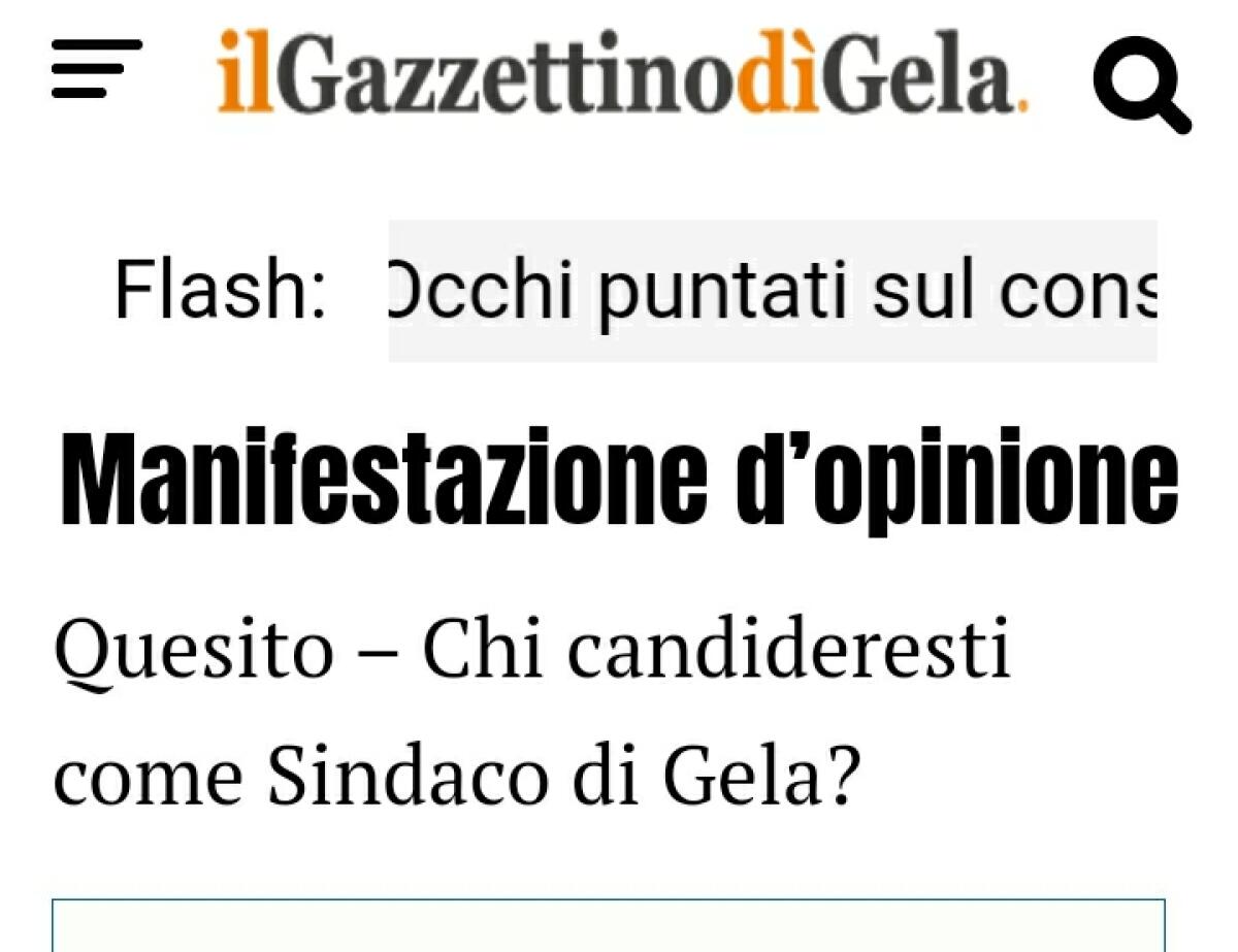 Va avanti con successo la manifestazione d&#8217;opinione sui candidati a sindaco - 