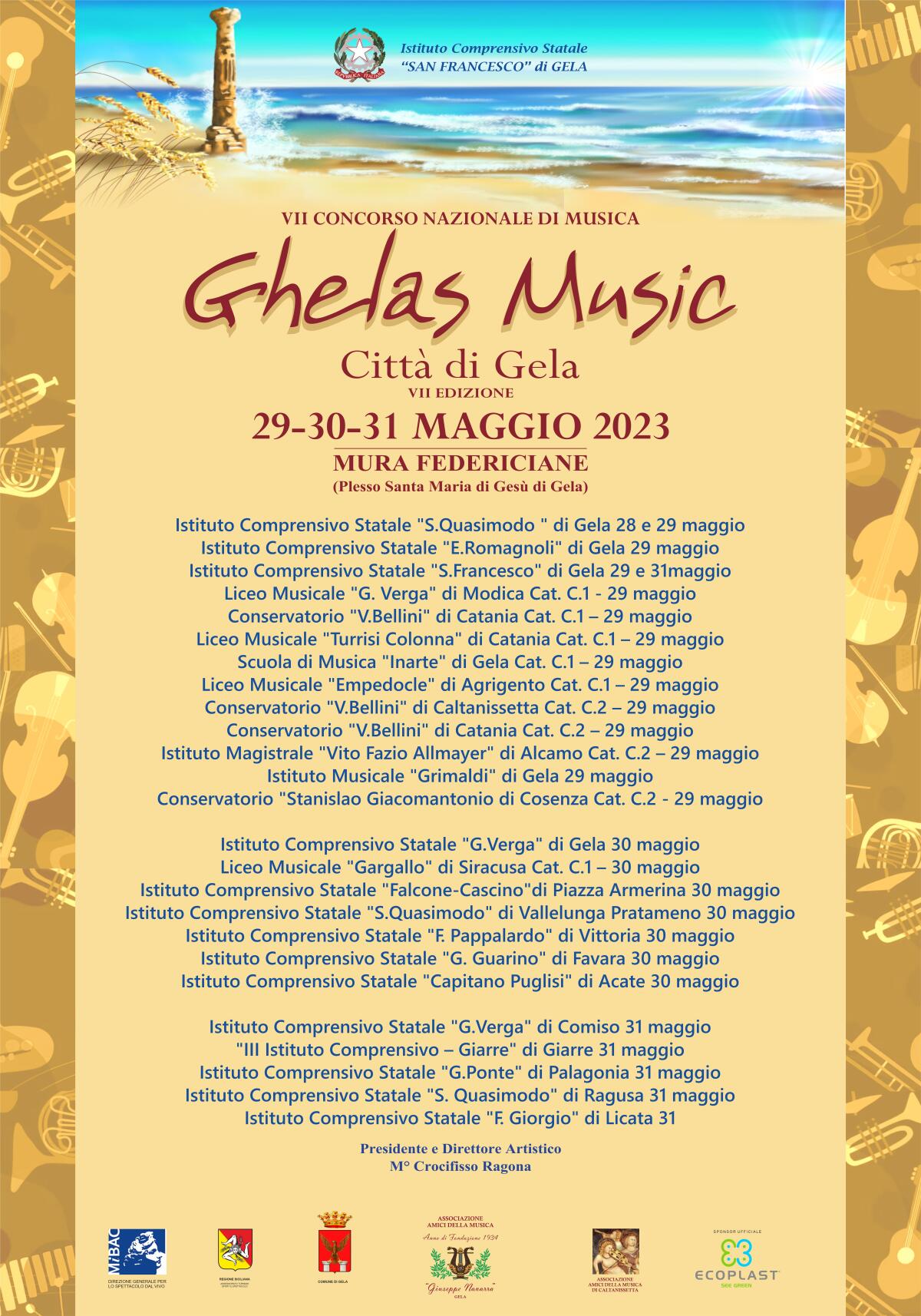 Conto alla rovescia per “Ghelas Music” Città di Gela- VII Edizione -