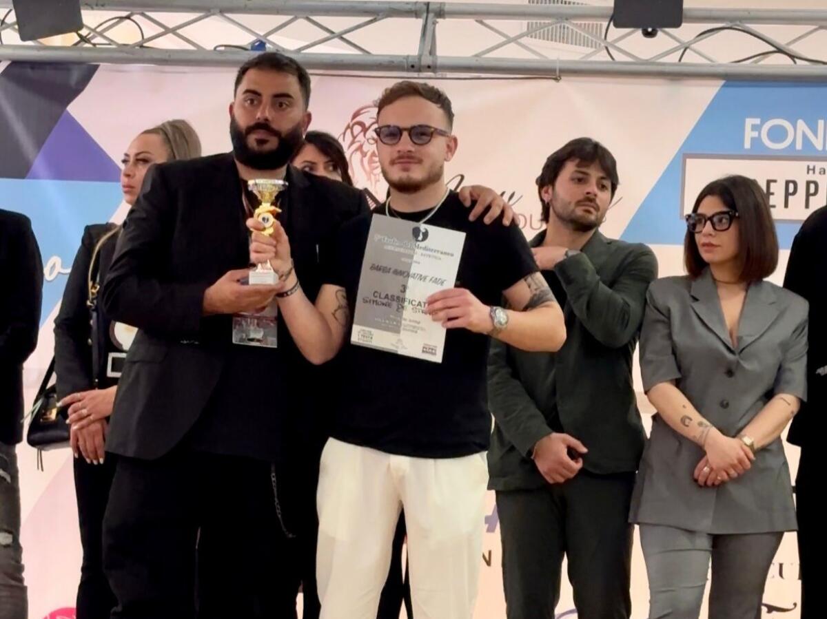 Terzo posto al Barber match di Napoli per Simone De Stradis - 