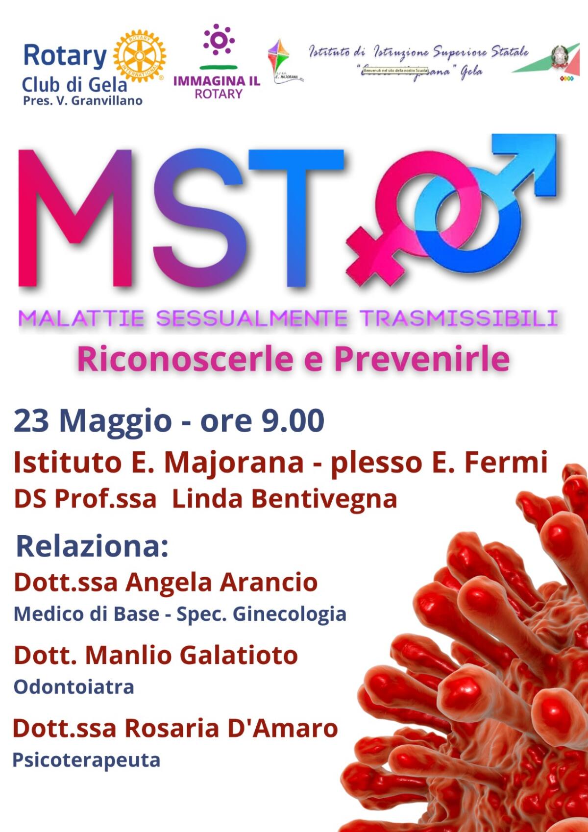 Focus del Rotary sulle malattie sessualmente trasmissibili - 
