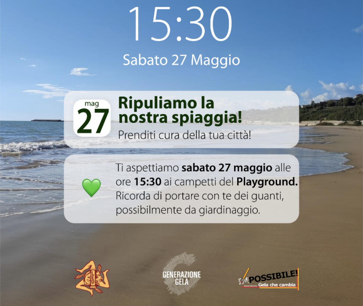 Generazione Gela, sabato prossimo iniziativa dedicata alla pulizia della spiaggia - 