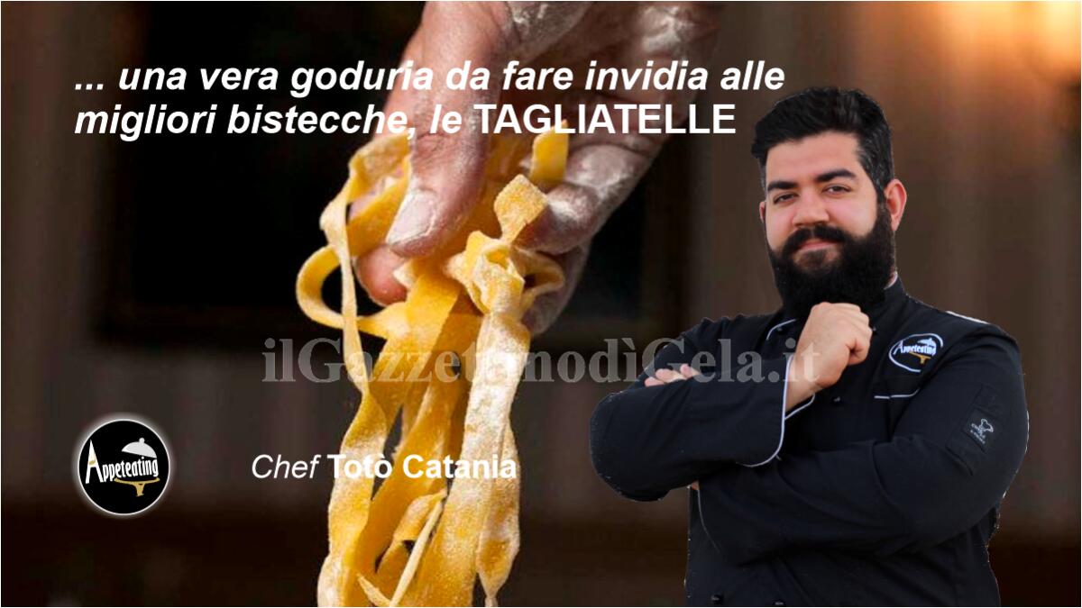 Lo chef propone: Tagliatelle ai sapori dell’orto -