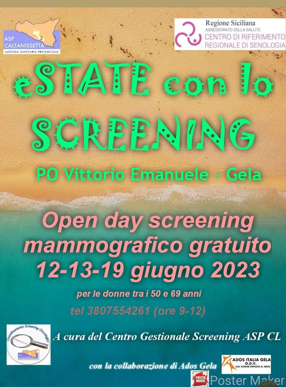 Screening mammografico all’ospedale di Gela - 