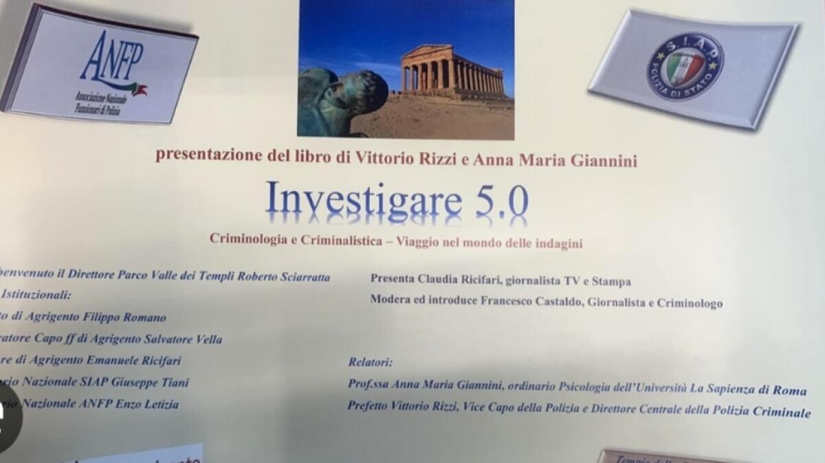 Viaggio nelle indagini con “Investigare 5.0” -